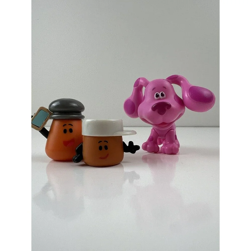 Blue's Clues Magenta Poseable Action Figure Just Play 2019 & Salt And Pepper